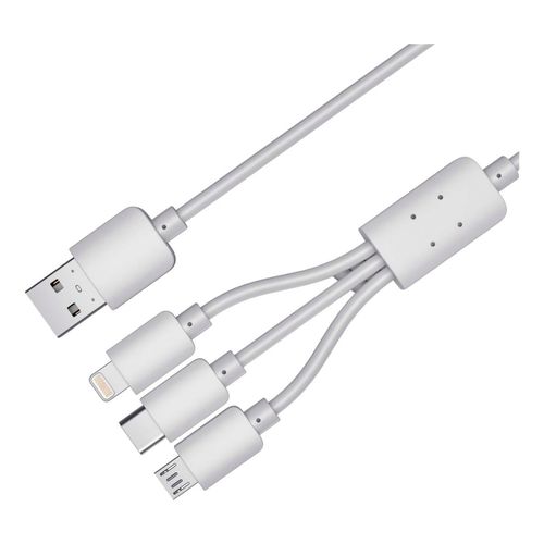Кабель Gal 2737 USB-micro USB-8 pin-type C 3 в 1