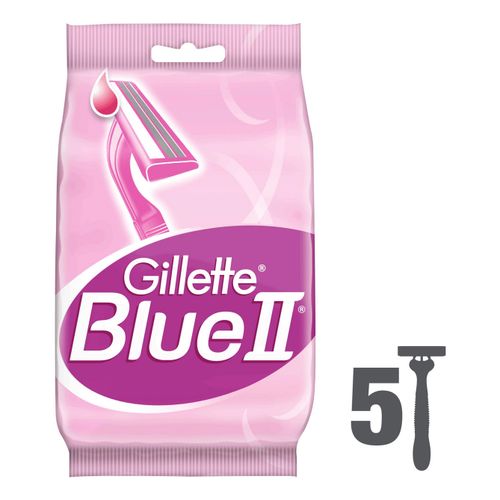 Бритвенные станки Gillette Blue 2 женские 2 лезвия 5 шт