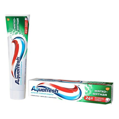 Зубная паста Aquafresh Тройная защита Мягко-мятная 100 мл