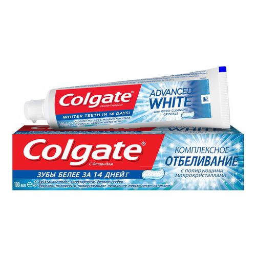 Зубная паста Colgate Комплексное отбеливание 100 мл