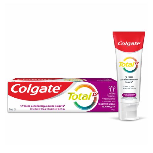 Зубная паста Colgate Total 12 Здоровье десен мята 75 мл