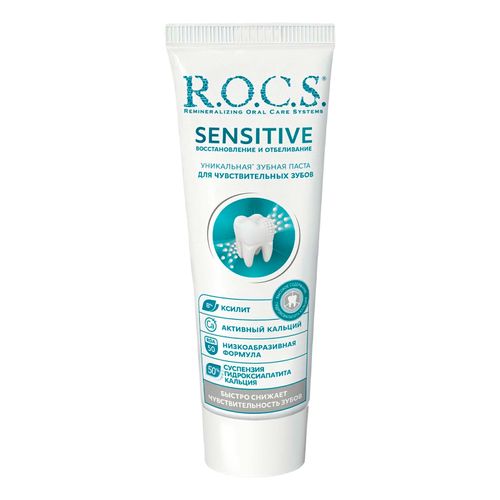 Зубная паста R.O.C.S. Sensitive мята 94 г