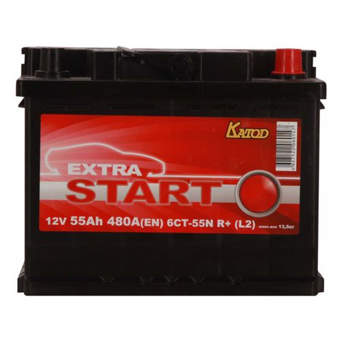 Аккумулятор Extra Start 6СТ - 55N R + L2