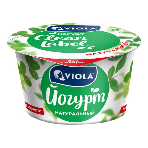 Йогурт Valio Viola Clean Label натуральный 3,4% 180 г