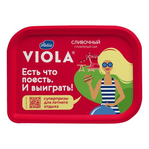 Плавленый сыр Viola сливочный 50% 200 г