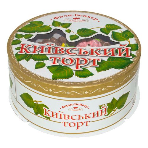 Торт Фили-Бейкер Новый Киевский белково-ореховый 500 г