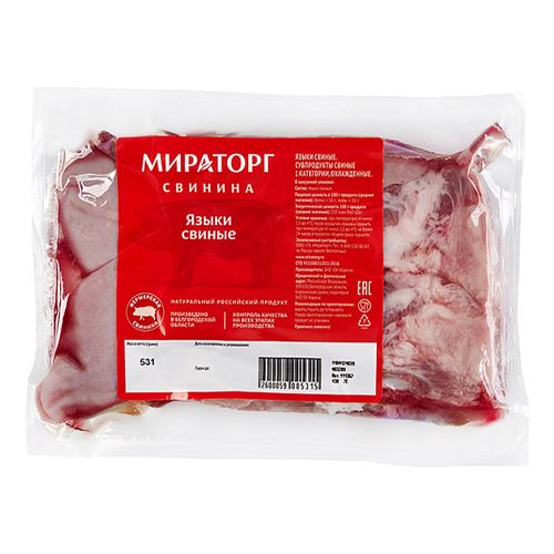 Язык свиной Мираторг охлажденный ~1 кг