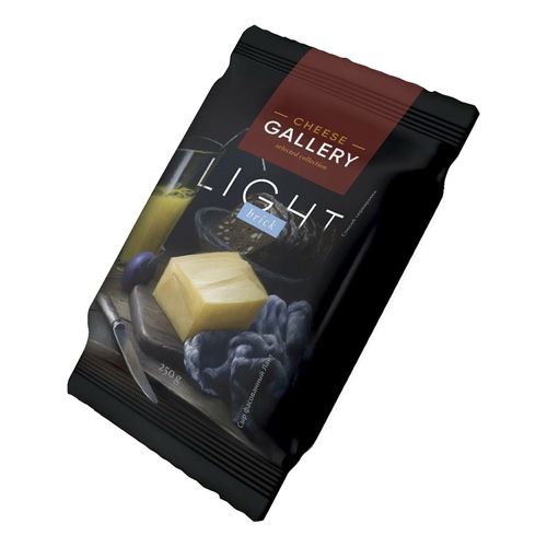 Сыр полутвердый Cheese Gallery Light кусковой 20% 250 г