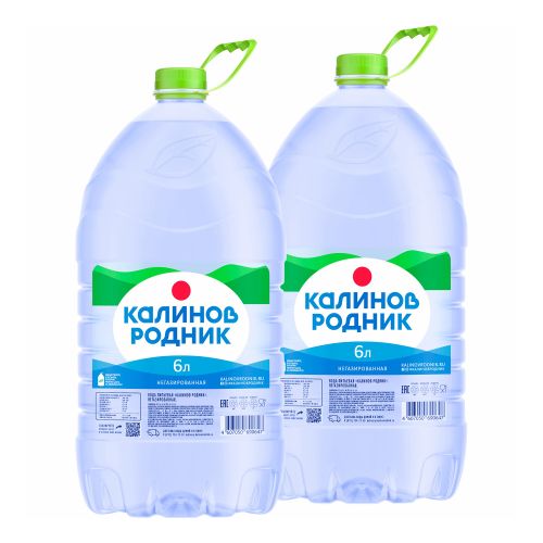Вода питьевая Калинов Родник негазированная 6 л