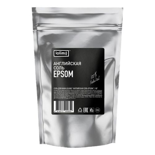Соль для ванны lolimi) Английская 1 кг - купить с доставкой на дом в ...