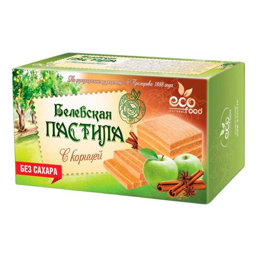 Пастила Ecofood Белевская диетическая в ассортименте 100 г (вкус по наличию)