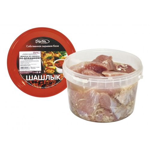 Шашлык свиной Йола по-домашнему охлажденный 1 кг