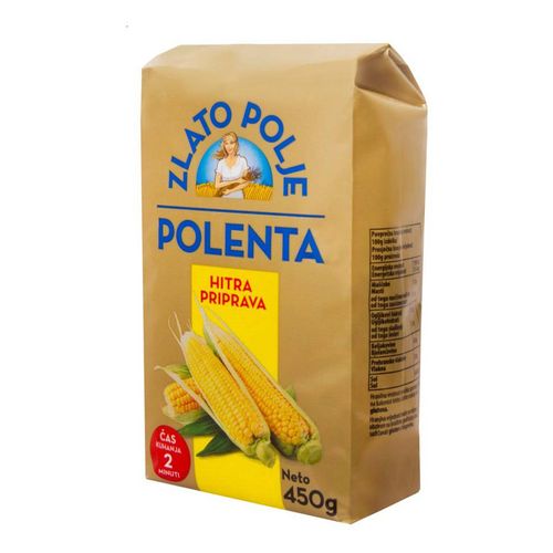 Крупа кукурузная Zlato Polje Polenta 450 г