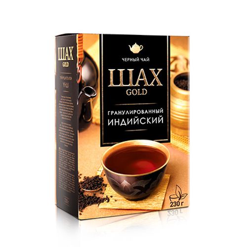 Чай черный Шах Gold Индийский гранулированный 230 г - купить с ...