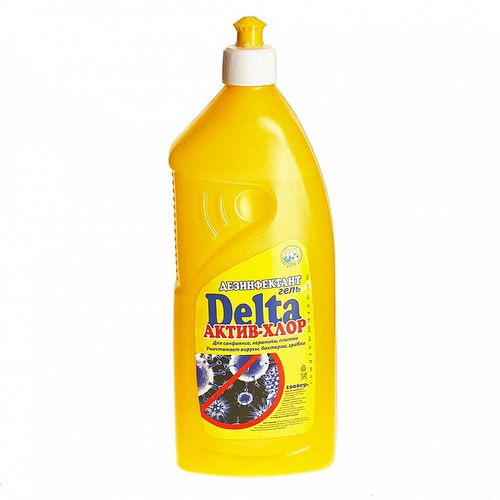 Моющее средство Delta Дезинфектант Актив-хлор универсальное 1 л