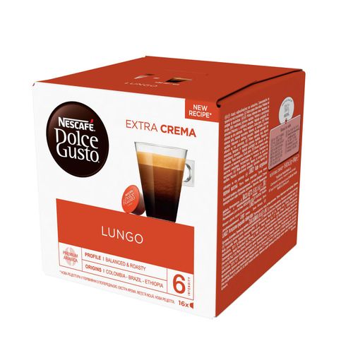 Кофе Nescafe Dolce Gusto Lungo в капсулах 16 шт 104 г
