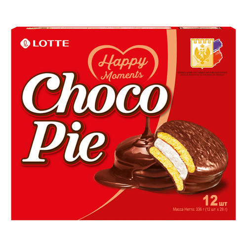 Печенье Lotte Choco-Pie 336 г