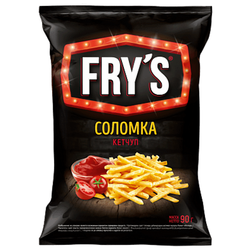Чипсы картофельные Fry's соломка кетчуп 90 г