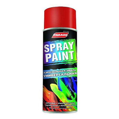 Краска Parade Spray Paint Ral черный глянцевый 400 мл 9005