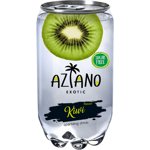 Газированный напиток Aziano Киви 350 мл