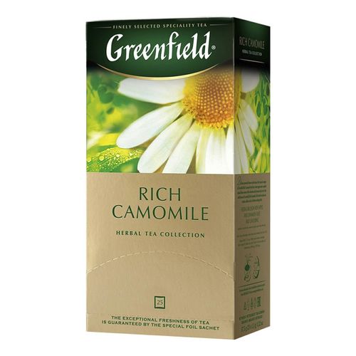 Чай травяной Greenfield Rich Camomile в пакетиках 1,5 г х 25 шт