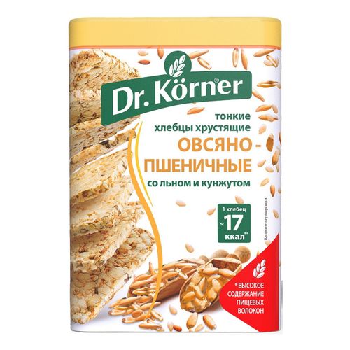 Хлебцы овсяно-пшеничные Dr.Korner со смесью семян 100 г