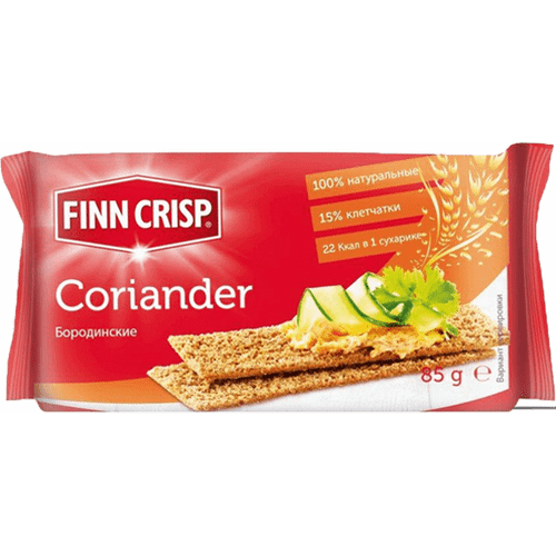 Хлебцы ржаные Finn Crisp Coriander Бородинские с кориандром 85 г