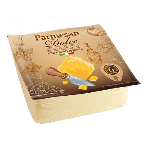 Сыр твердый Dolce Granto Пармезан 40% БЗМЖ 270 г