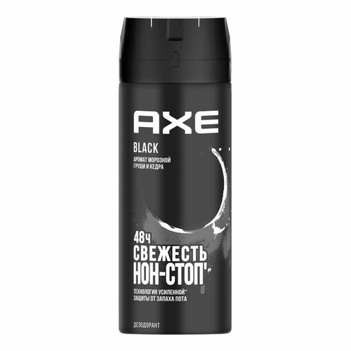 Дезодорант для тела мужской аэрозоль Axe Black night 150 мл
