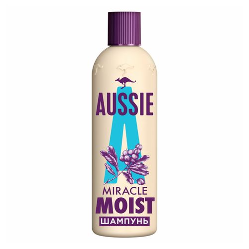 Шампунь Aussie Miracle Moist для сухих и поврежденных волос 300 мл