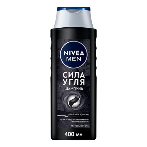 Шампунь Nivea Сила угля Очищающий для всех типов волос 400 мл