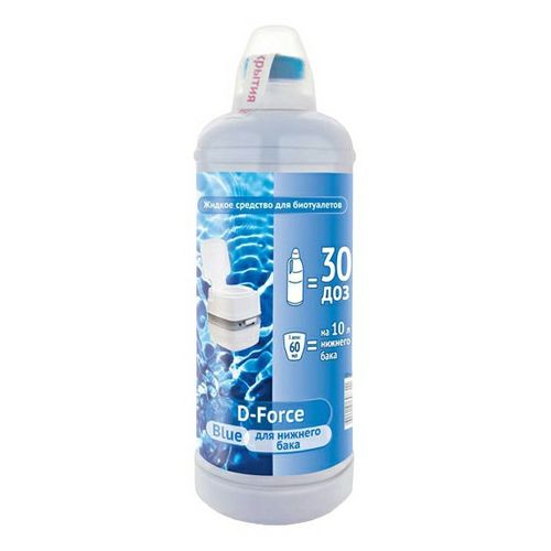Жидкость для туалета Ваше хозяйство D-Force Blue 1,85 л