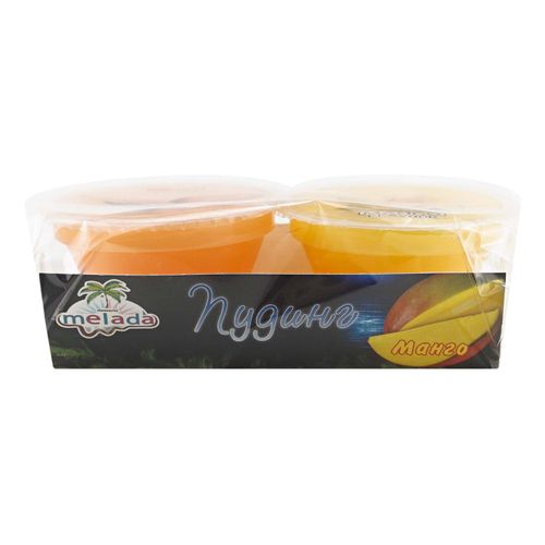 Пудинг Melada манго-папайя 1,5% СЗМЖ 118 г х 2 шт