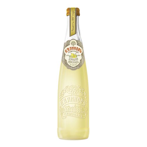 Газированный напиток Калиновъ Лимонадъ Домашний лимон 500 мл х 12 шт