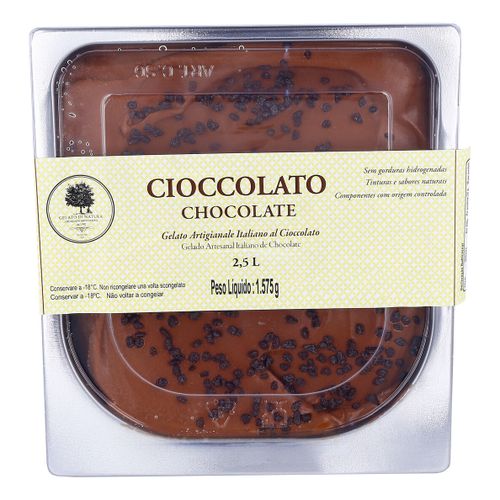 Мороженое молочное Gelato Di Natura шоколад БЗМЖ 1,6 кг