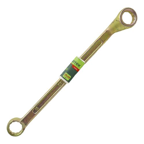 Ключ Сибртех накидной желтый цинк 17 x 19 мм