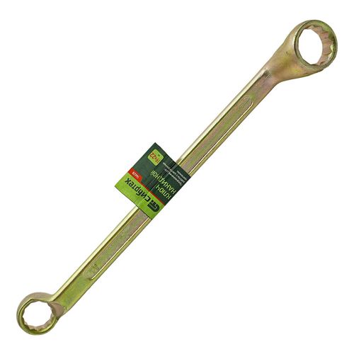 Ключ Сибртех накидной желтый цинк 19 x 22 мм