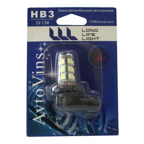 Лампа автомобильная AvtoVins светодиодная HВ3 LLL