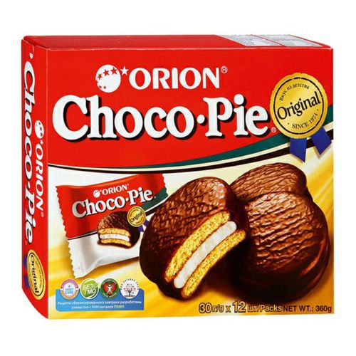 Пирожные Orion Choco Pie Original 30 г х 12 шт