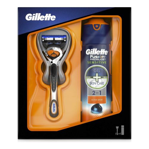 Набор для бритья Gillette Fusion Proglide Sensitive 2 предмета
