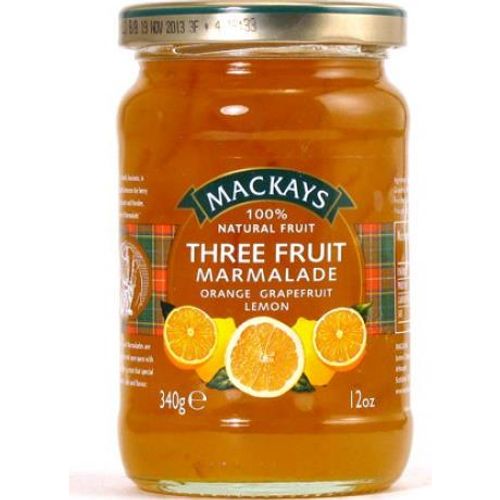 Мармелад Mackays из трех фруктов апельсин-лимон-грейпфрут 340 г