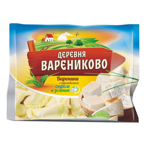Вареники Деревня Варениково с адыгейским сыром и зеленью 800 г