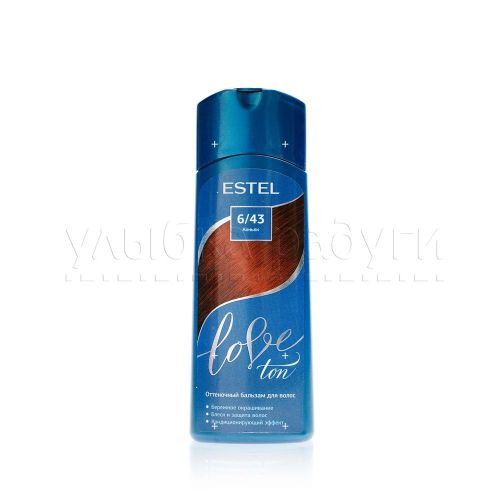 Оттеночный бальзам для волос Estel Love ton 6-43 коньяк 150 мл - купить ...