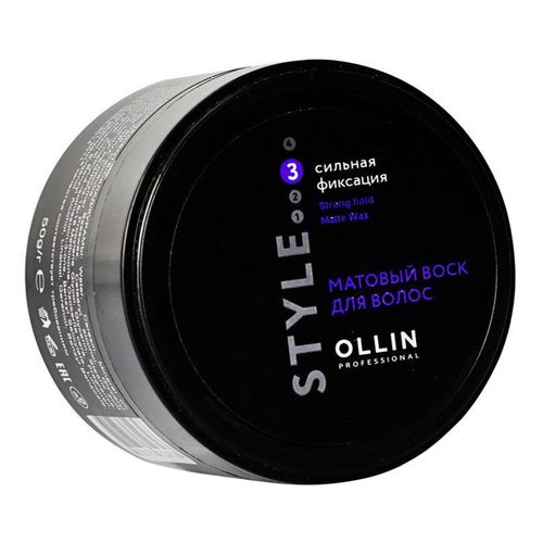Воск для волос Ollin Professional Style матовый сильной фиксации 50 г