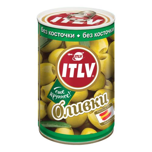 Оливки ITLV без косточки 300 г