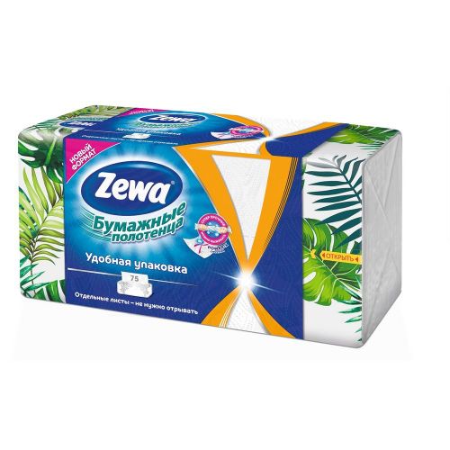 Бумажные полотенца Zewa Expert Wisch Weg двухслойные 75 листов