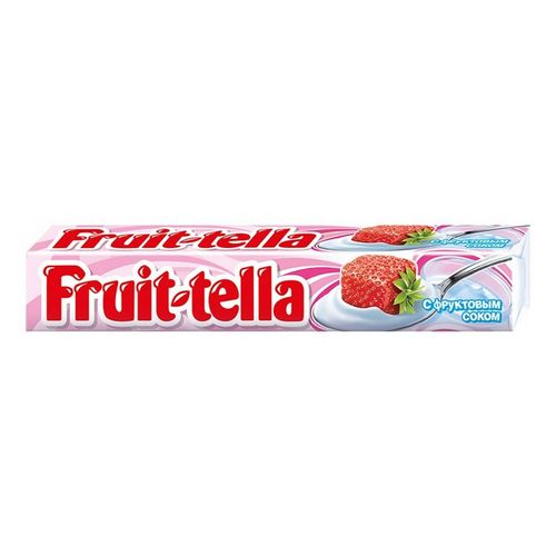 Конфета жевательная Fruittella со вкусом клубничного йогурта 41 г