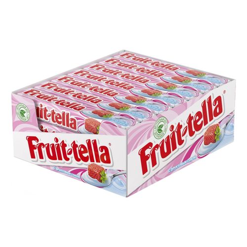 Конфета жевательная Fruittella со вкусом клубничного йогурта 41 г