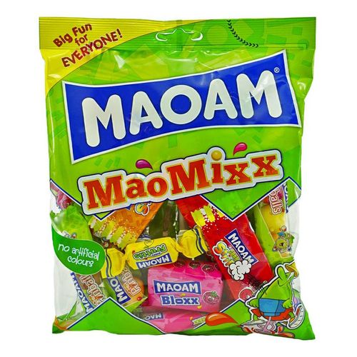 Конфеты жевательные Maoam Mao Mix со вкусом фруктов и колы 250 г
