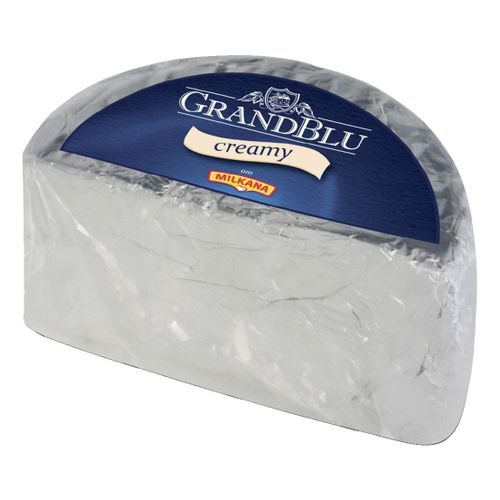 Сыр мягкий Milkana GrandBlu сливочный с голубой плесенью 56% ~1,3 кг